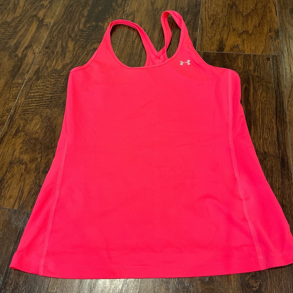 Under Armour Hot Pink Racerback Workout Tank
